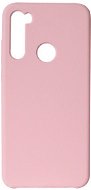 Hishell Premium Liquid Silicone for Xiaomi Redmi Note 8T, Pink - Phone Cover