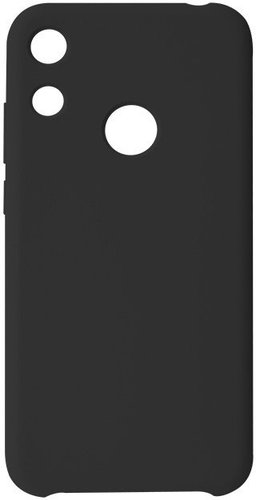Hishell Premium Liquid Silicone für Honor 8A Black - Handyhülle - Hauptbild