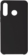 Hishell Premium Liquid Silicone for Huawei P30 Lite, Black - Phone Cover