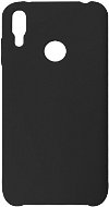 Phone Cover Hishell Premium Liquid Silicone for HUAWEI Y7 (2019), Black - Kryt na mobil