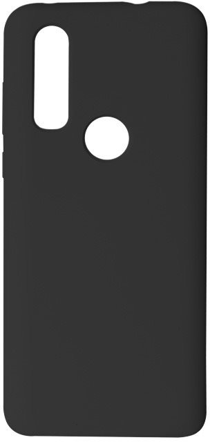 Hishell Premium Liquid Silicone Motorola One Action fekete tok