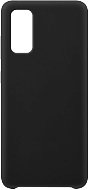 Hishell Premium Liquid Silicone for Samsung Galaxy S20, Black - Phone Cover