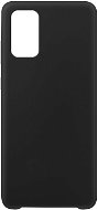 Hishell Premium Liquid Silicone for Samsung Galaxy S20+, Black - Phone Cover