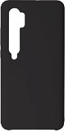 Hishell Premium Liquid Silicone pre Xiaomi Mi Note 10/10 Pro čierny - Kryt na mobil