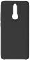 Hishell Premium Liquid Silicone for Xiaomi Redmi 8, Black - Phone Cover