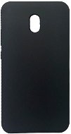Hishell Premium Liquid Silicone für Xiaomi Redmi 8A - schwarz - Handyhülle