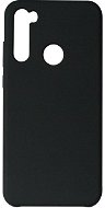 Hishell Premium Liquid Silicone Xiaomi Redmi Note 8T fekete tok - Telefon tok