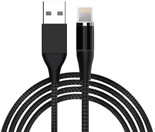 Hishell 4in1 Magnetic Data & Charging Cable (2 x USB-C + Lightning + Micro USB) - schwarz - Datenkabel - Hauptbild