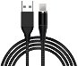 Hishell 4in1 Magnetic Data & Charging Cable (2× USB-C + Lightning + Micro USB) čierny - Dátový kábel