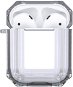Hishell Two Colour Clear Case for Airpods 1&2 Black - Headphone Case