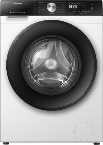 HISENSE WF3S6021BWU - Slim steam washing machine - Main image
