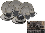 HIT Kávová sada KOS, 18 ks, šedá - Dish Set