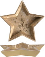 HIT Decorative Plate 32 cm, Star, Gold - Plate