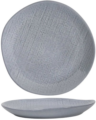 HIT talíř dezertní 21 cm, keramika, šedý - Plate - Main image