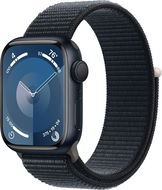 Apple Watch Series 9 41mm Midnight Aluminium Case with Midnight Sport Loop - Okosóra