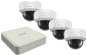 HiLook KIT dome/ 1x NVR-104H-D/4P(C)/ 4x IP camera IPC-D140H(C) - Camera System