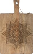 H&L Dřevěné krájecí prkénko Mandala, mango dřevo - Krájecí deska