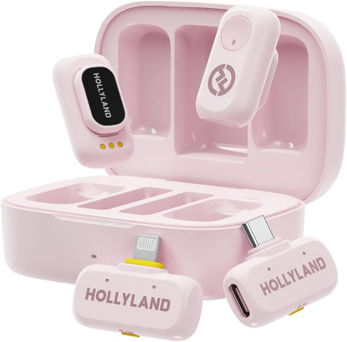Hollyland LARK A1 Combo Cloud Pink - Microphone - Main image