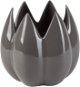 by inspire Decoration "Bud" - Vase / Flowerpot (20x20x19cm), Grey - Vase