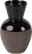 by inspire Vase "Rotund Add" (9x15x20cm), Black - Vase