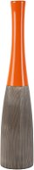 by inspire Vase "Tower" (4x8,5x40cm), Orange - Vase