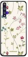 Mobiwear Glossy lesklý na Huawei Nova 5T/Honor 20 - G035G - Tenké rasstlinky s kvetmi - Kryt na mobil