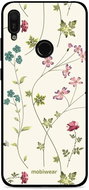 Mobiwear Glossy lesklý pro Huawei Y6 2019 / Honor 8A - G035G - Tenké rostlinky s květy - Phone Cover