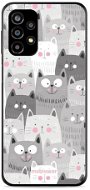Phone Cover Mobiwear Glossy lesklý pro Samsung Galaxy A23 / A23 5G - G045G - Kočičky - Kryt na mobil