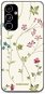 Mobiwear Glossy lesklý pro Samsung Galaxy A54 5G - G035G - Tenké rostlinky s květy - Phone Cover