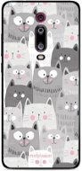 Mobiwear Glossy lesklý pre Xiaomi Mi 9T/Mi 9T Pro – G045G – Mačičky - Kryt na mobil