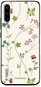 Mobiwear Glossy lesklý na Xiaomi Mi A3 - G035G - Tenké rastlinky s kvetmi - Kryt na mobil