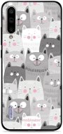 Mobiwear Glossy lesklý na Xiaomi Mi A3 - G045G - Mačičky - Kryt na mobil