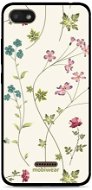 Mobiwear Glossy lesklý pro Xiaomi Redmi 6A - G035G - Tenké rostlinky s květy - Kryt na mobil