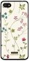 Mobiwear Glossy lesklý pro Xiaomi Redmi 6A - G035G - Tenké rostlinky s květy - Phone Cover