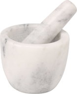 H&L Mramorový hmoždíř s tloučkem 12 cm – Šedý - Mortar