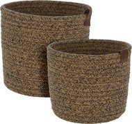 H&L Noya 2 pcs, natural - Small Basket