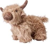 H&L Light Brown Faux Fur Yak Doorstop 30 × 22 cm - Doorstop