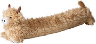 H&L Béžová kožešinová ochrana do okna proti průvanu Jak 75 × 15 cm - Doorstop