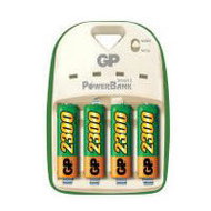 GP Power Bank Smart 3 - rychlonabíječka + 4 ks AA NiMH 2300mAh - -