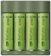 Nabíjačka batérií GP Everyday B421 + 4× AA ReCyko 2700 + USB - Nabíječka baterií
