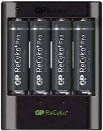 GP U421 + 4x AA ReCyko Pro - Battery Charger