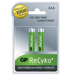 Mikrotužkové AAA GP ReCyko+ - Rechargeable Battery - Main image