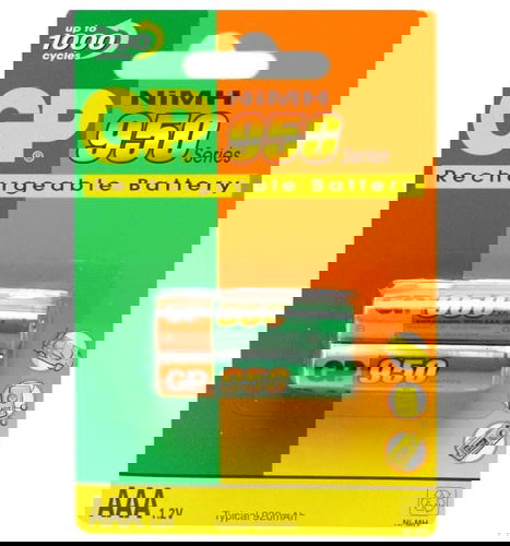 GP akumulátory AAA mikrotužkové NiMH 950mAh 2 ks - - - Main image