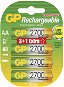  GP HR6 (AA), 3 + 1 piece in a blister  - Rechargeable Battery