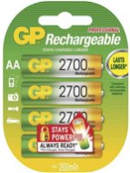 GP HR6 (AA), 4 ks v blistry - Nabíjateľná batéria