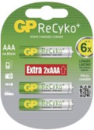 GP ReCyko HR03 (AAA) 4 + 2 Stück im Blister - Akku