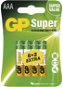 GP Super Alkaline LR03 (AAA) 6 + 2 Stück im Blister - Einwegbatterie