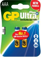 GP Ultra Plus LR03 (AAA) 2pcs in a blister pack - Disposable Battery