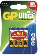 GP Ultra Plus Alkaline LR6 (AAA) 4 Stück im Blister - Einwegbatterie