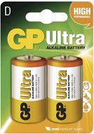 GP Ultra Alkaline LR20 (D) 2ks v blistru - Jednorázová baterie